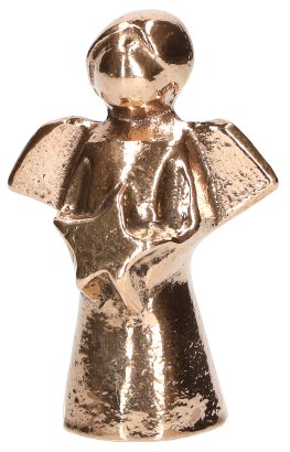 Bronzefigur - engel med stjerne