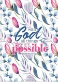 Hardcover journal - all things are possible