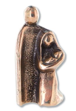 Bronzefigur "den hellige familie"
