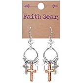 Faith Gear Women's Earrings - Mixed Crosses